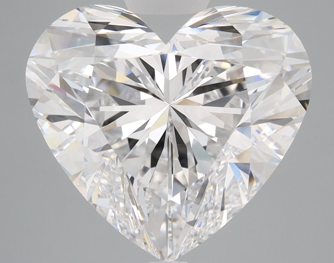 6.10 ct. heart Lab Grown Diamond front image