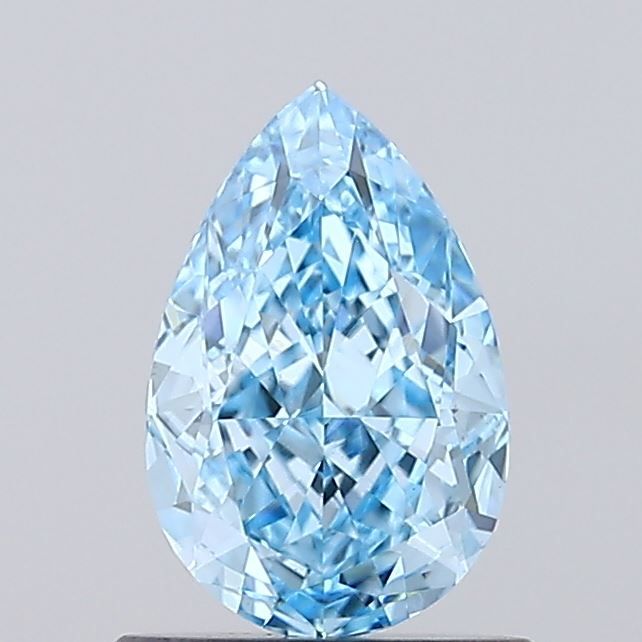 1.01 CT Fancy Vivid Blue PEAR