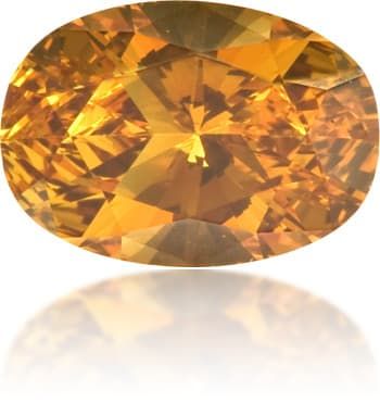 Diament 0.35 ct Fancy Deep Orange/VS1