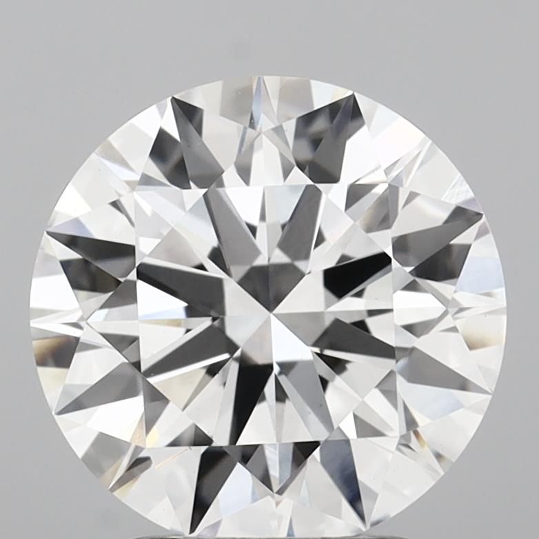 2.54 ct. round Lab Grown Diamond front image