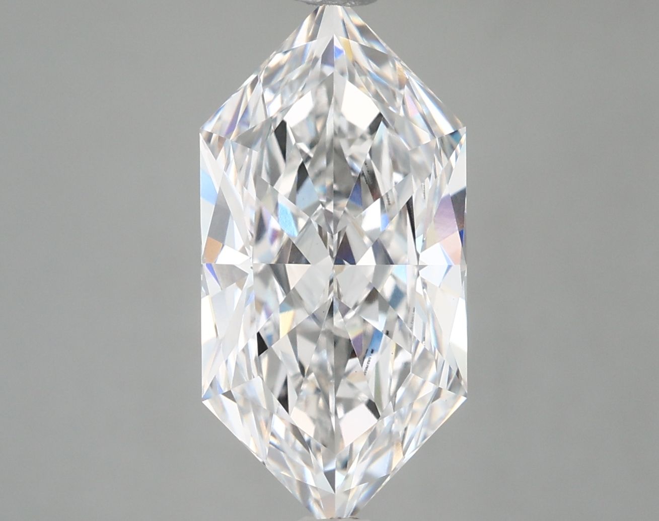 4.29 ct lab-grown Hexagonal Diamond