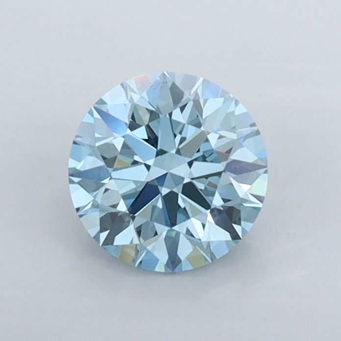 0.68 CT Fancy Vivid Blue ROUND
