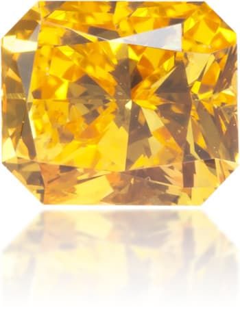 Diament 0.5 ct Fancy Vivid Yellow/I1