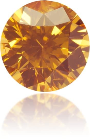 Diament 0.39 ct Fancy Deep Orange/SI2