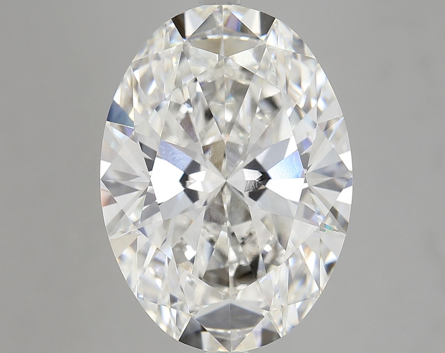 10.07 ct. oval Lab Grown Diamond front image