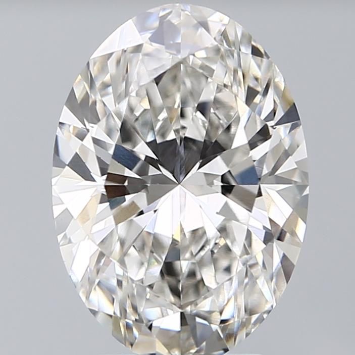 4.07 ct. oval Lab Grown Diamond front image