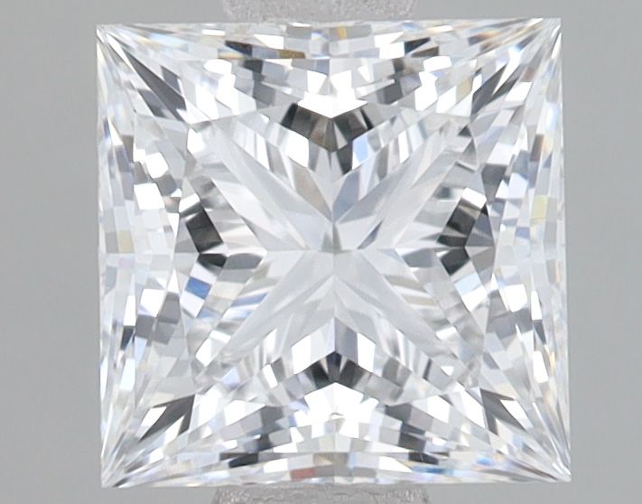 1.36 ct lab-grown Princess Diamond