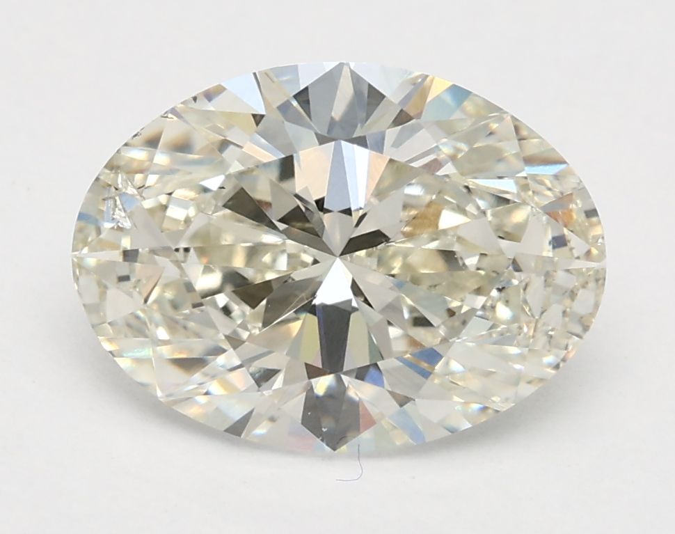 2.02 ct. oval Lab Grown Diamond front image