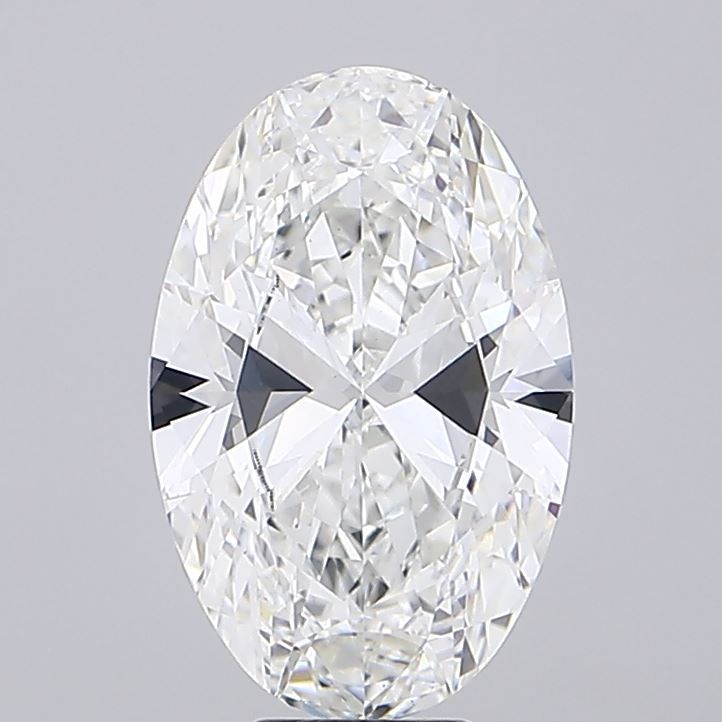 8.05 ct. oval Lab Grown Diamond front image