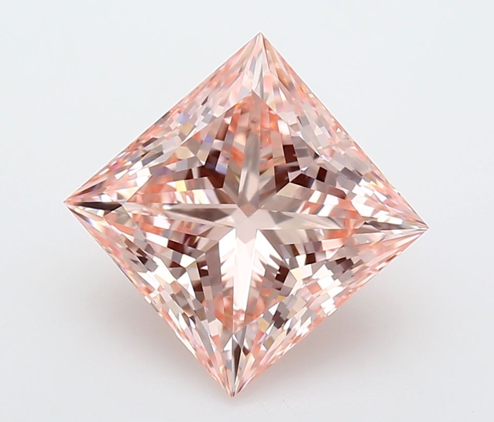 4.04 ct. princess Lab Grown Diamond front image