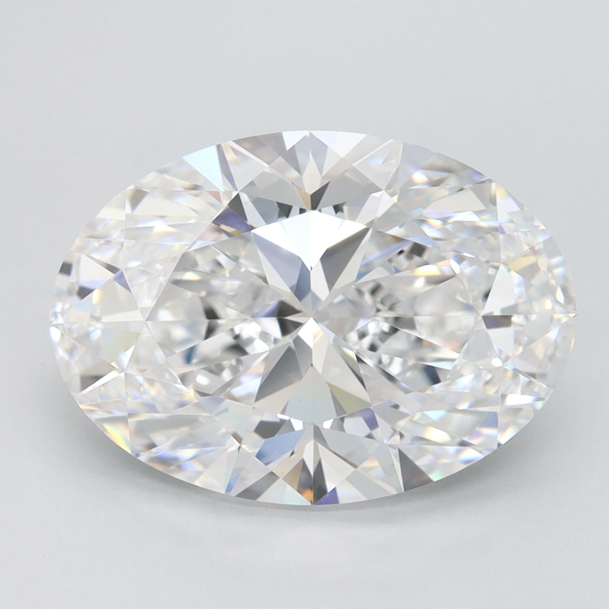 4.11 ct. oval Lab Grown Diamond front image