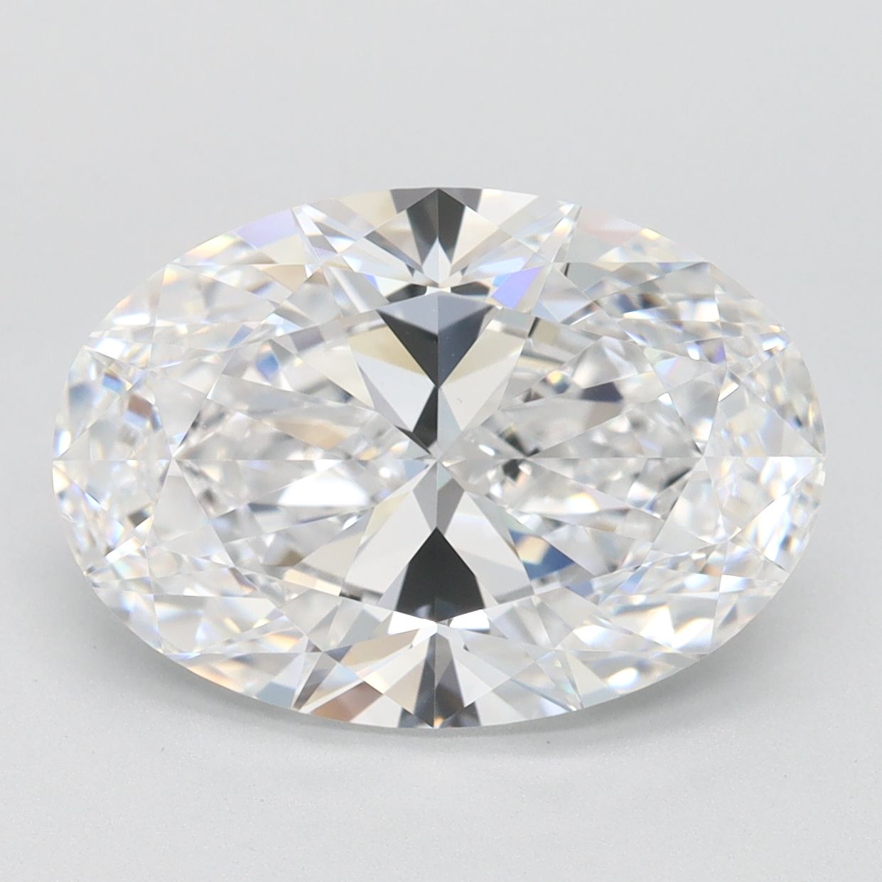 4.06 ct. oval Lab Grown Diamond front image