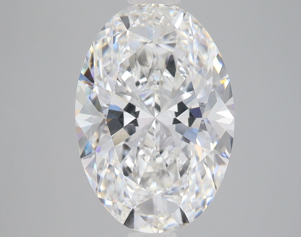 4.05 ct. oval Lab Grown Diamond front image