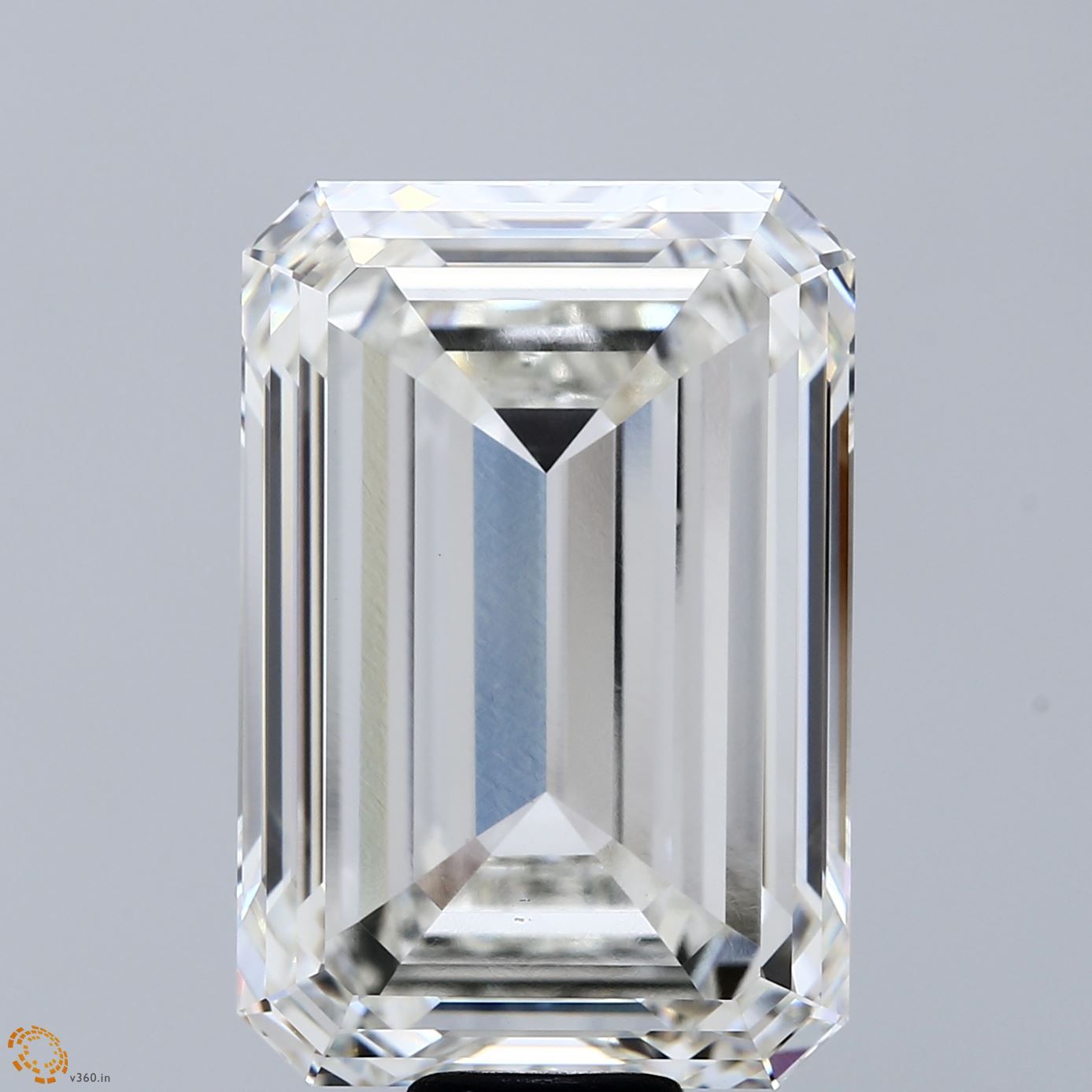 20.09 ct. emerald Lab Grown Diamond front image
