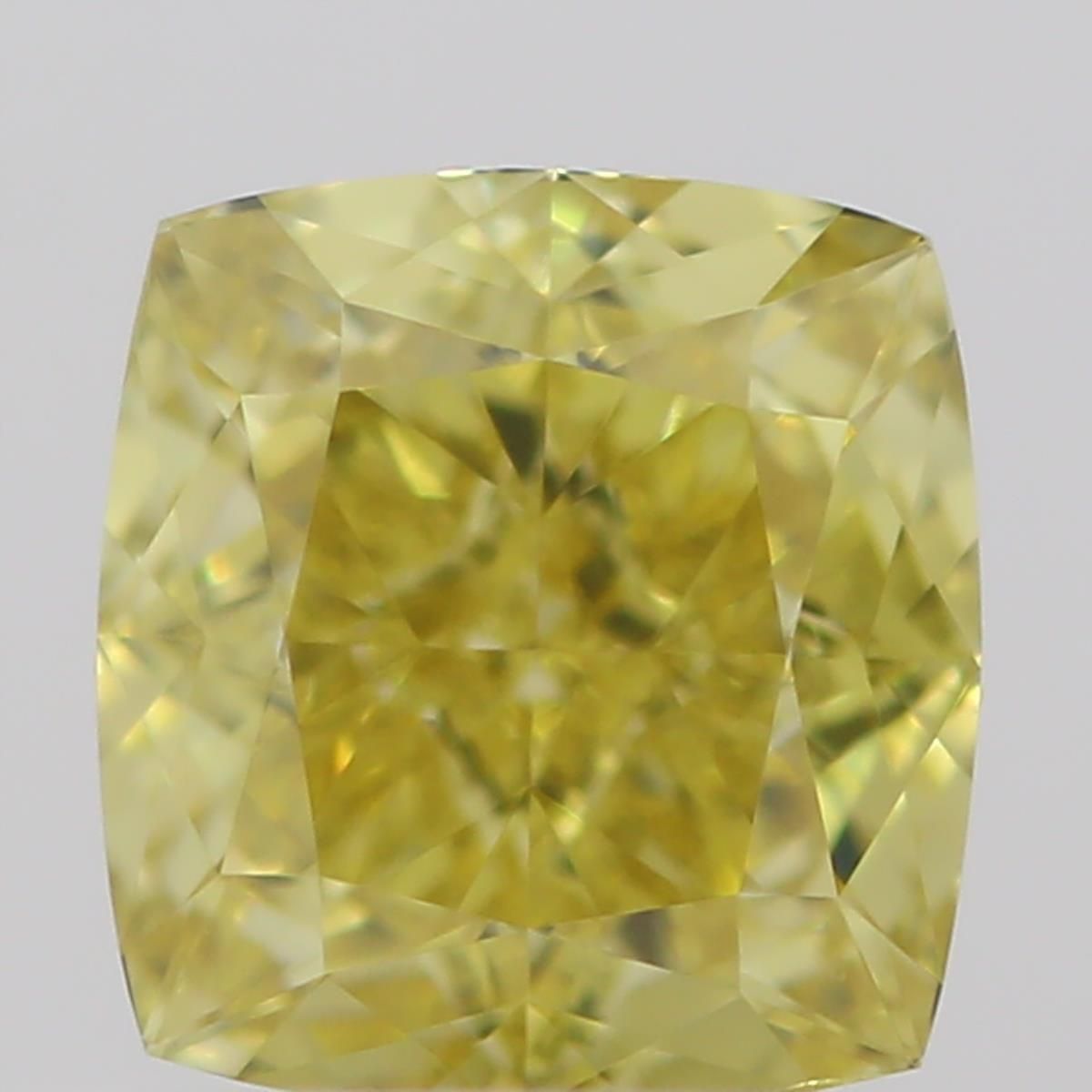 Diament 0.45 ct Fancy Intense Yellow/VVS2
