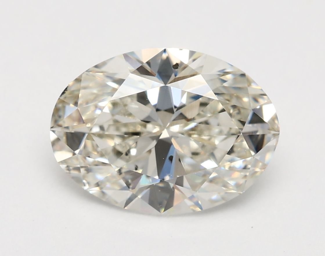 2.08 ct. oval Lab Grown Diamond front image