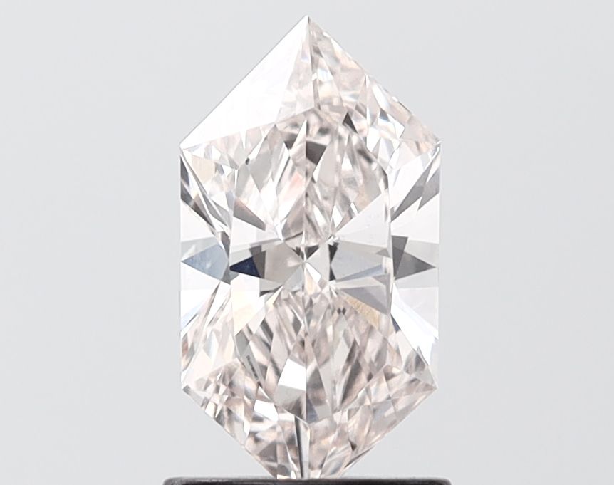 1.22 ct lab-grown Hexagonal Diamond