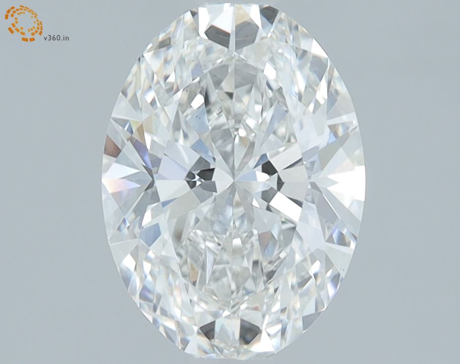 1.58 ct. oval Lab Grown Diamond front image
