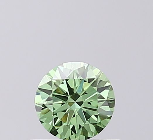 0.4 CT Fancy Vivid Green ROUND