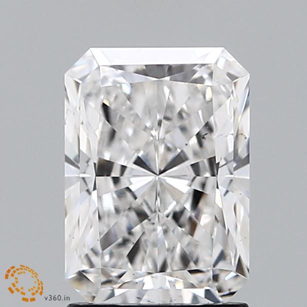 1.82 ct. radiant Lab Grown Diamond front image