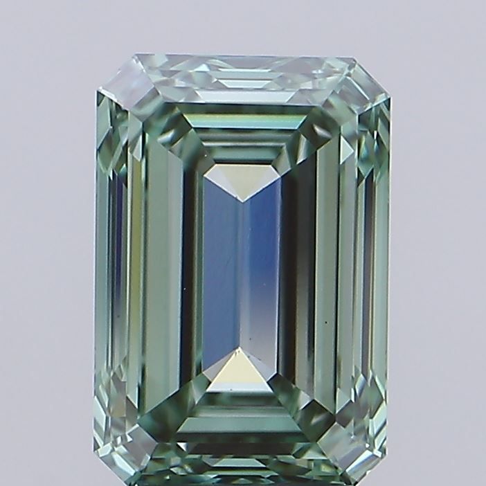 2.71 ct. emerald Lab Grown Diamond front image