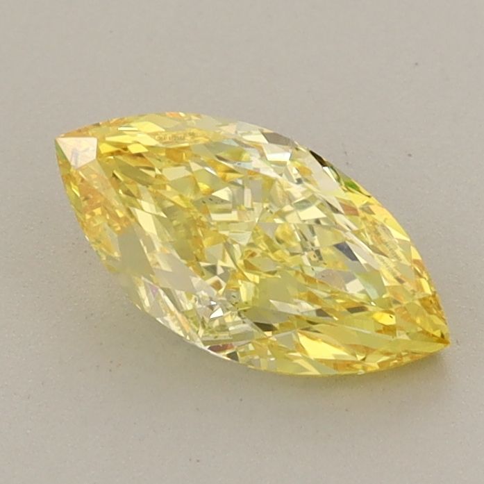 0.82 CT Fancy Intense Yellow MARQUISE