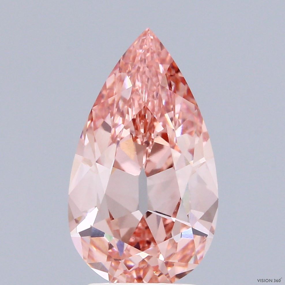 3.53 ct. pear Lab Grown Diamond front image