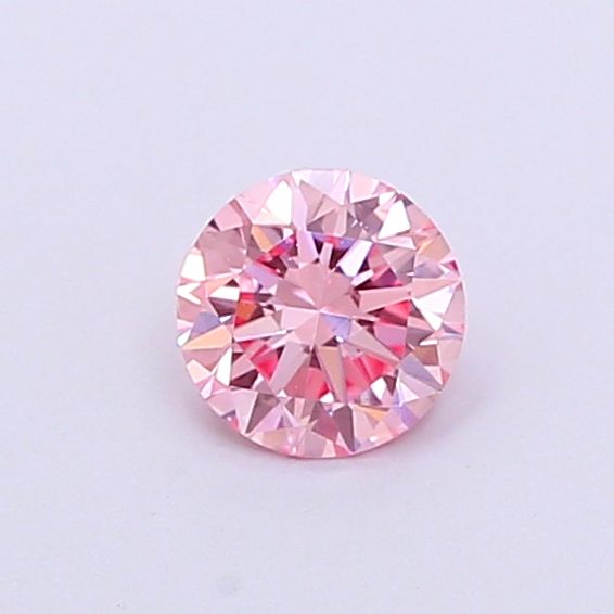 0.34 CT Fancy Vivid Pink ROUND