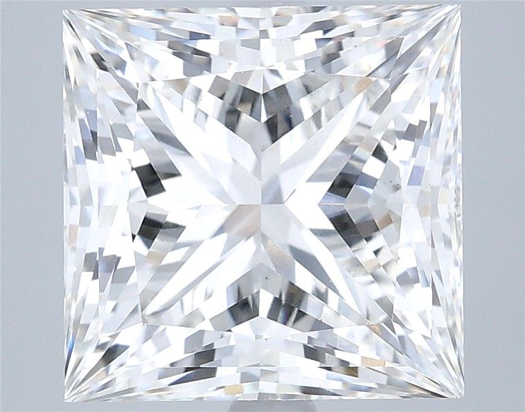 6.04 ct. princess Lab Grown Diamond front image