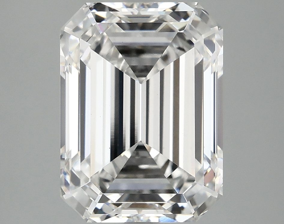 4.10 ct. emerald Lab Grown Diamond front image