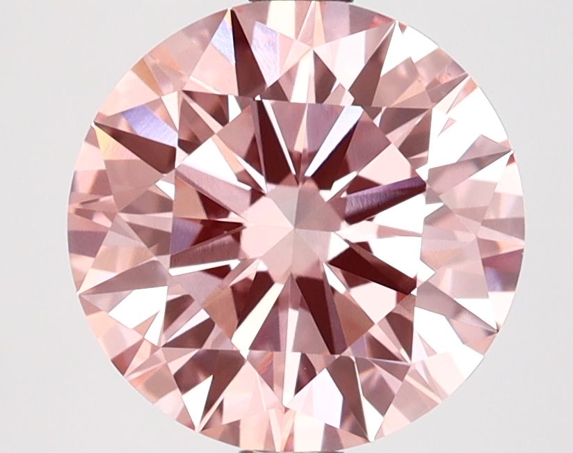 2.70 ct. round Lab Grown Diamond front image
