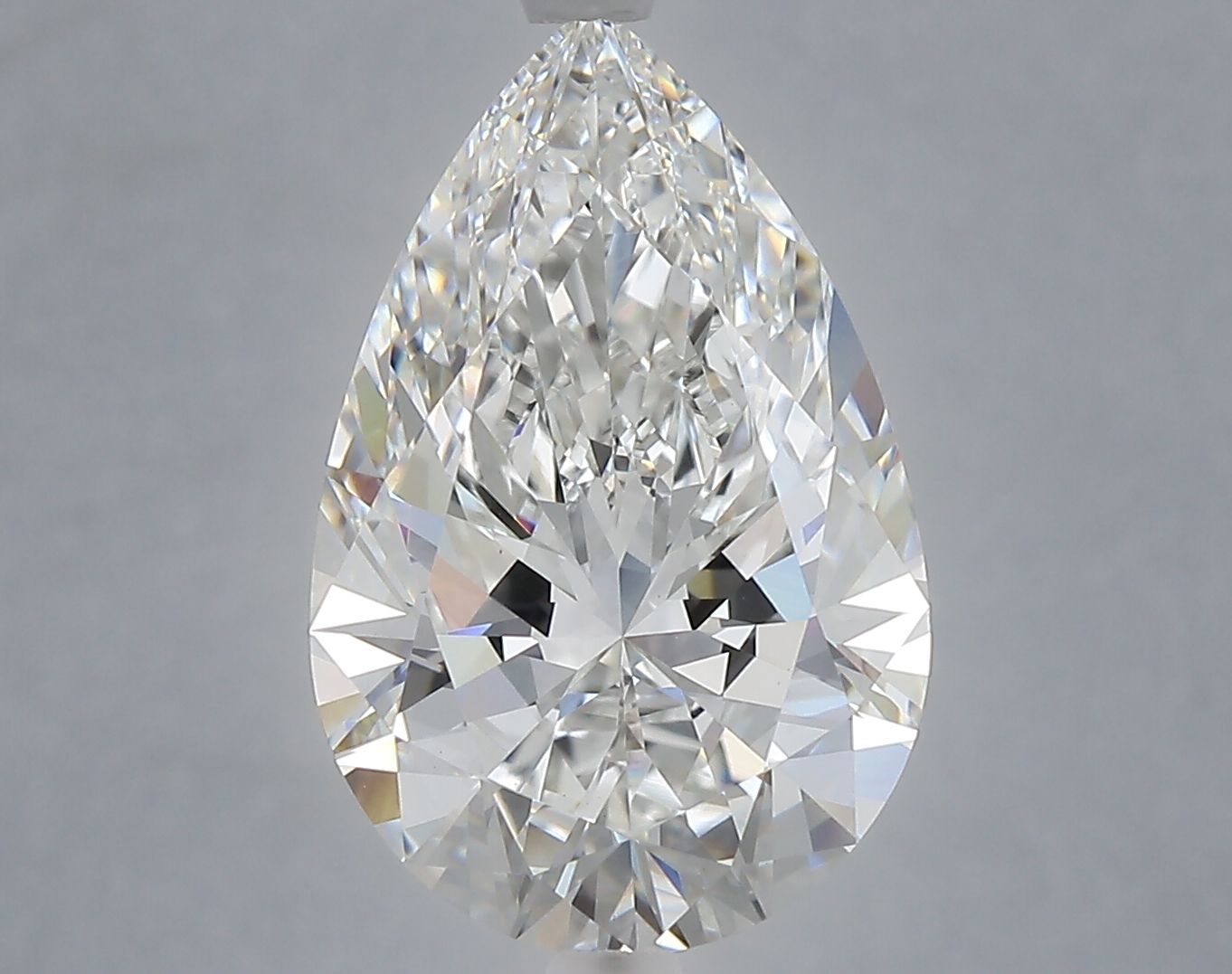 5.27 ct. pear Lab Grown Diamond front image