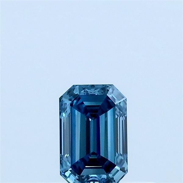 0.31 CT Fancy Vivid Blue EMERALD