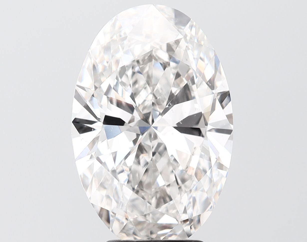 5.00 ct. oval Lab Grown Diamond front image