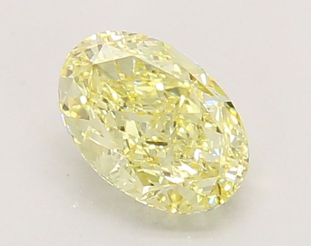 1.05 CT Fancy Yellow OVAL
