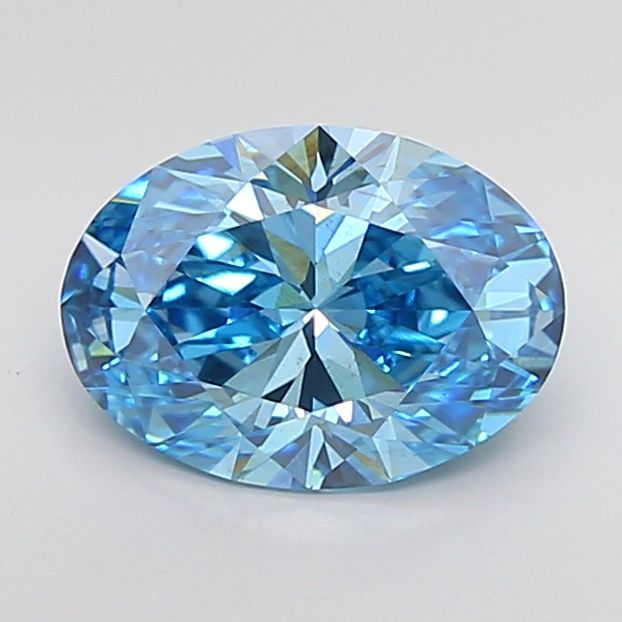 2.54 ct. oval Lab Grown Diamond front image