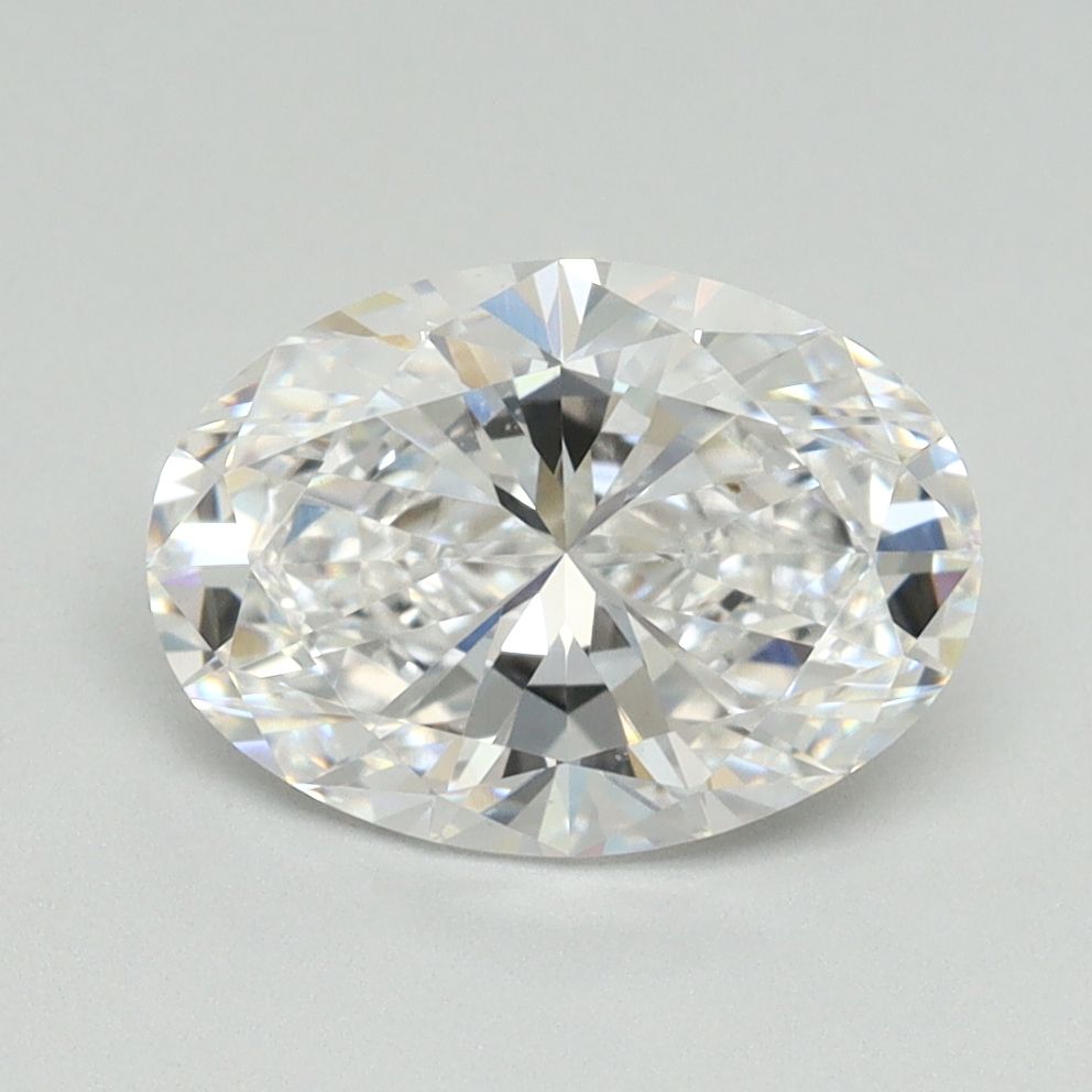 2.11 ct. oval Lab Grown Diamond front image