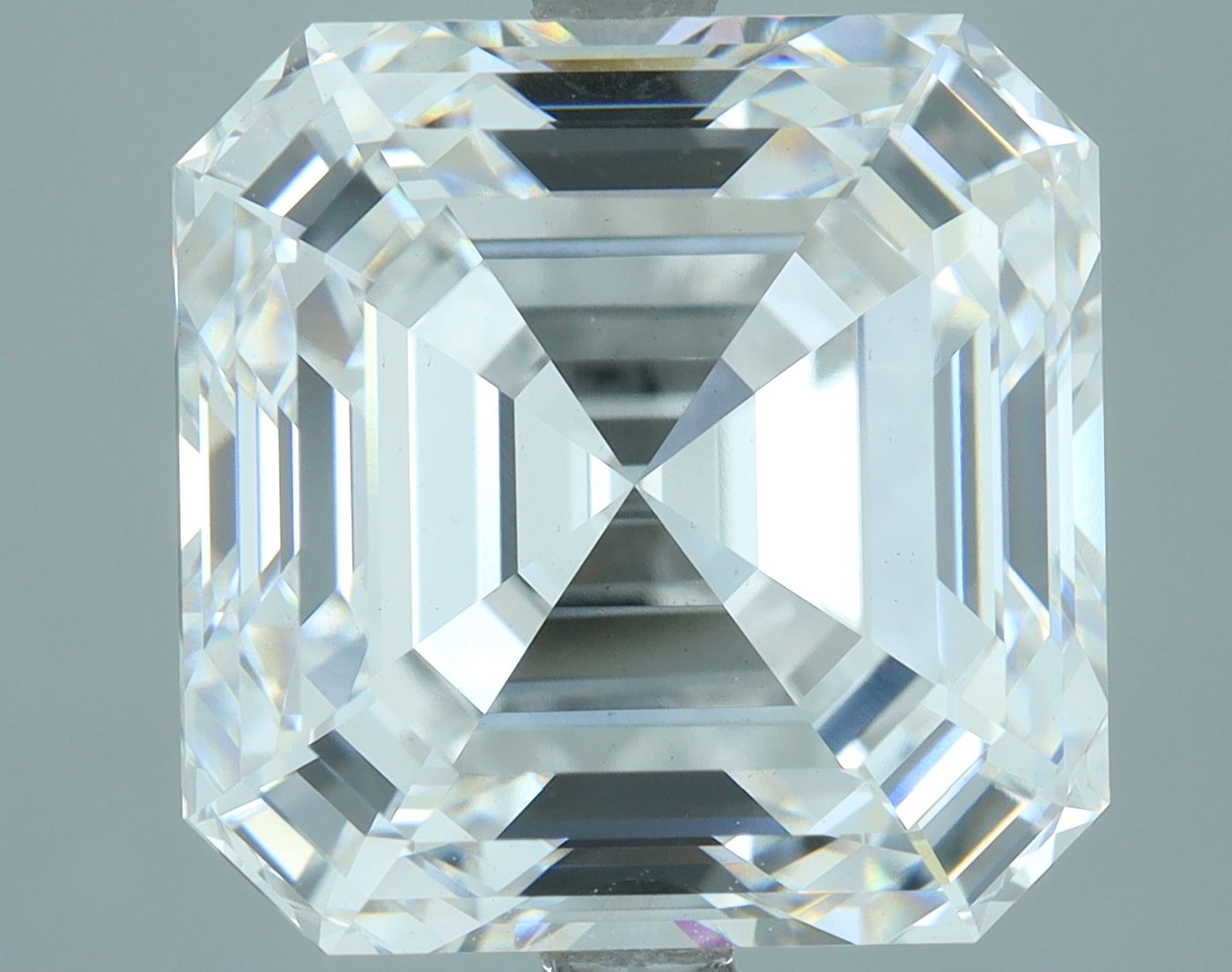 8.03 ct. asscher Lab Grown Diamond front image