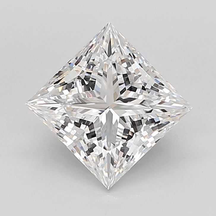 3.10 ct. princess Lab Grown Diamond front image
