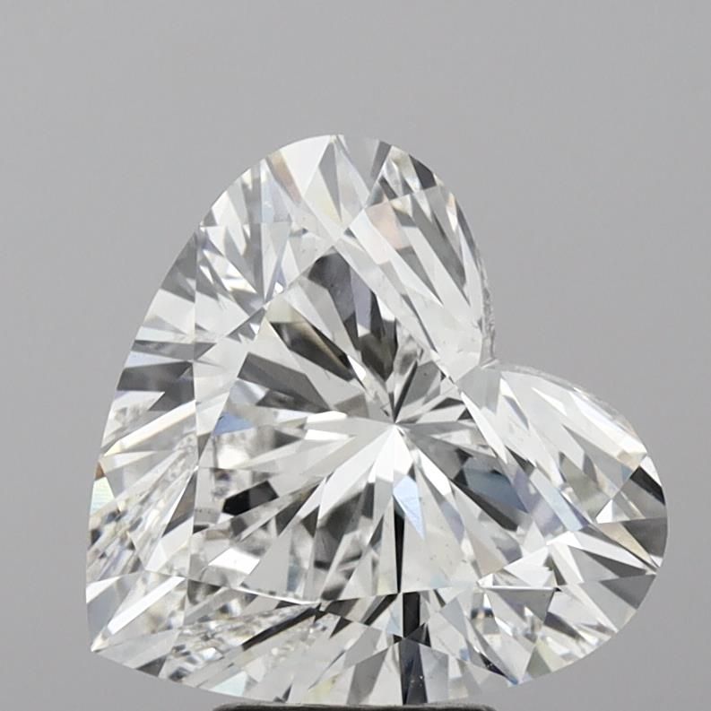 7.29 ct. heart Lab Grown Diamond front image