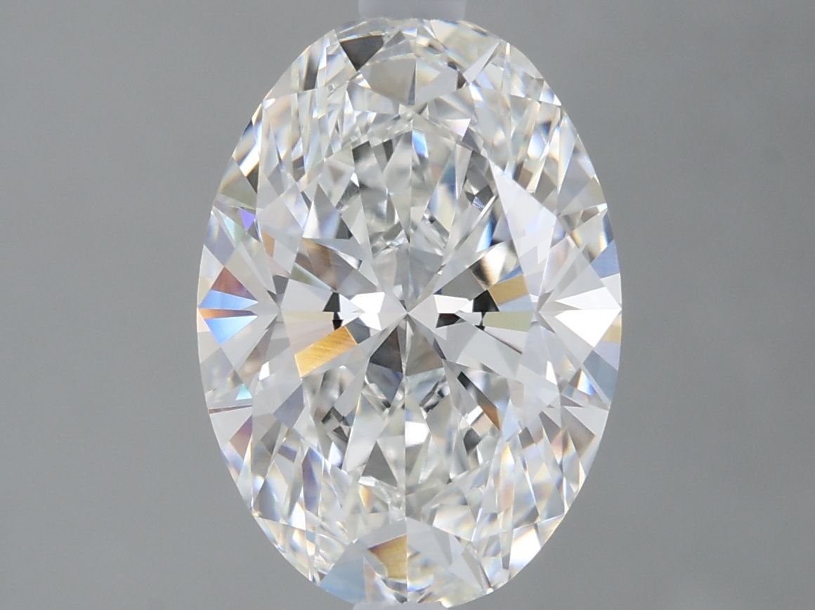 2.08 ct. oval Lab Grown Diamond front image