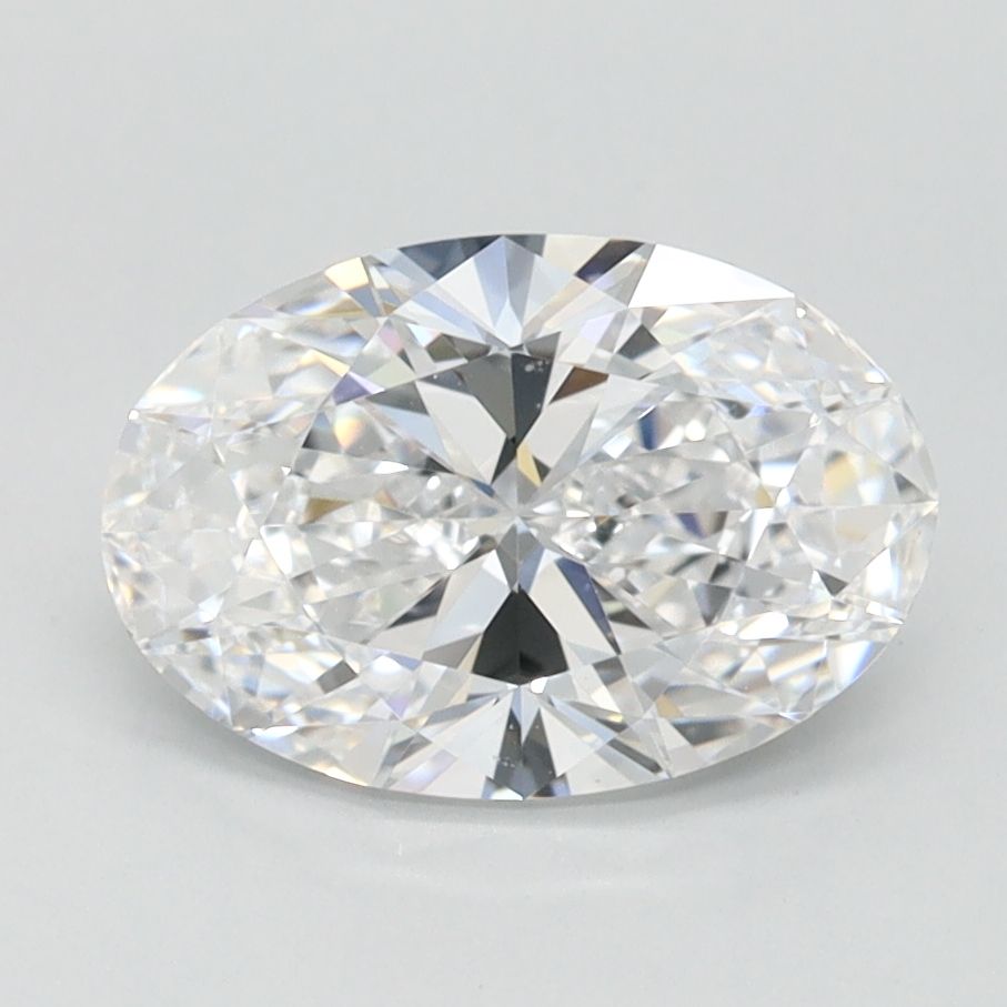 1.22 ct. oval Lab Grown Diamond front image