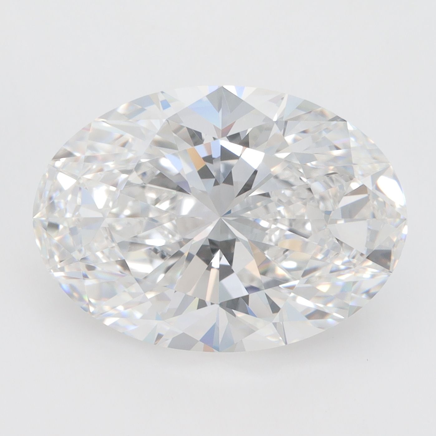 5.53 ct. oval Lab Grown Diamond front image