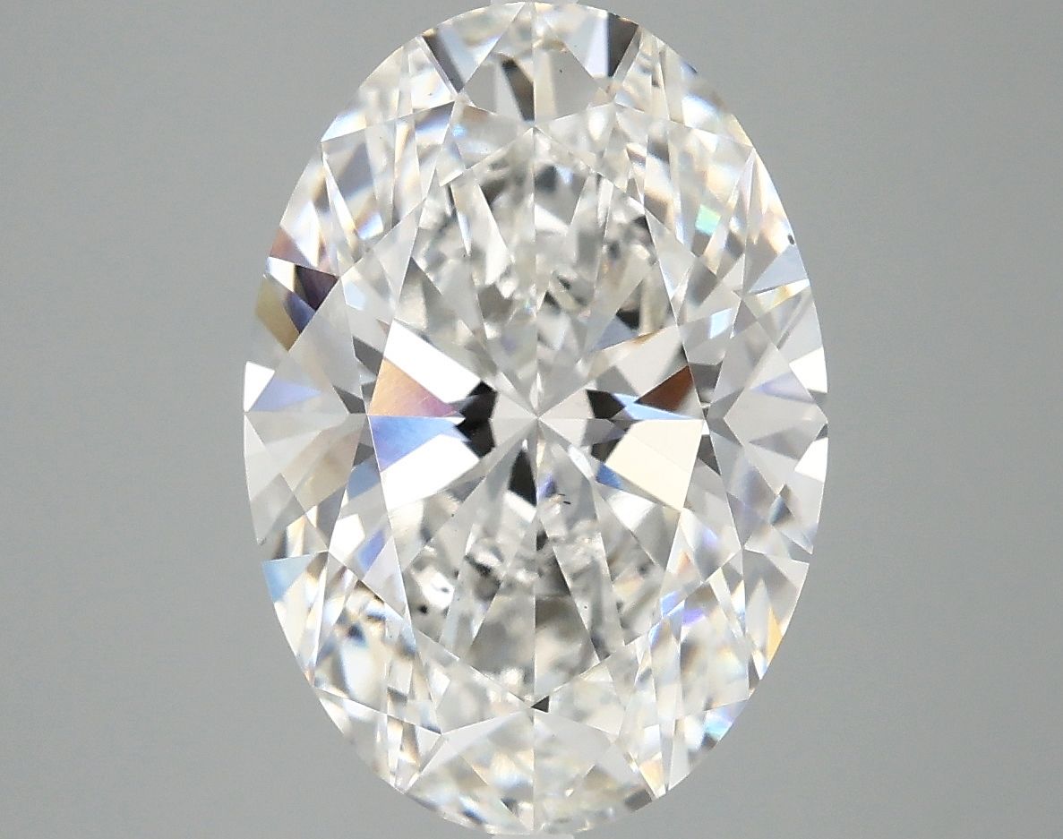 5.07 ct. oval Lab Grown Diamond front image