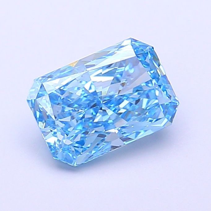 1.51 CT Fancy Vivid Blue RADIANT