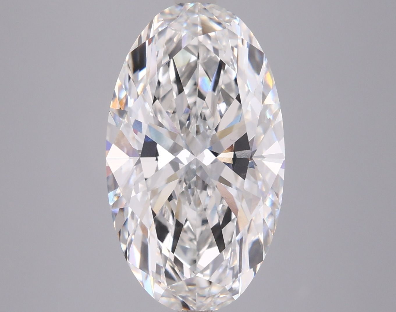 5.06 ct. oval Lab Grown Diamond front image