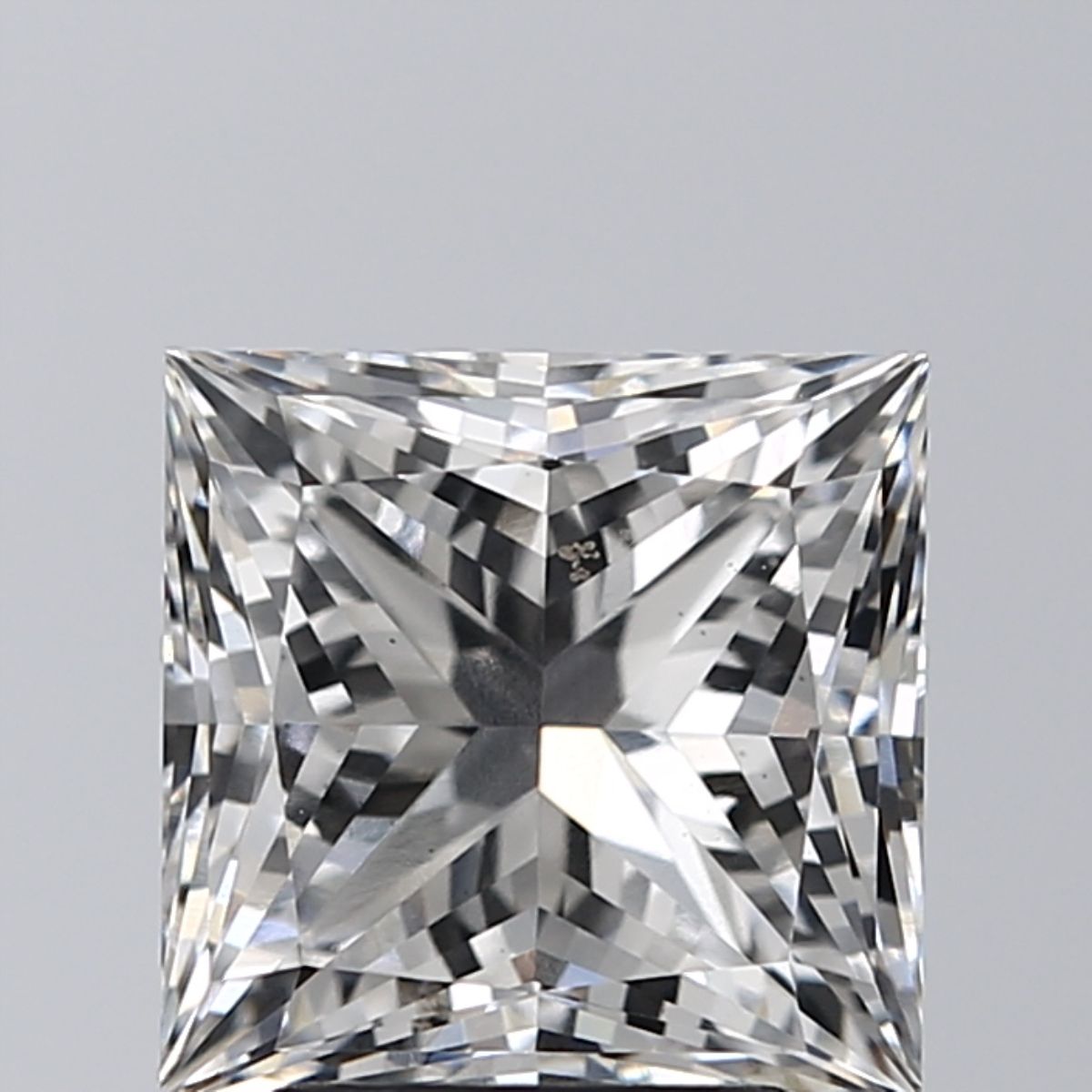 3.03 ct. princess Lab Grown Diamond front image