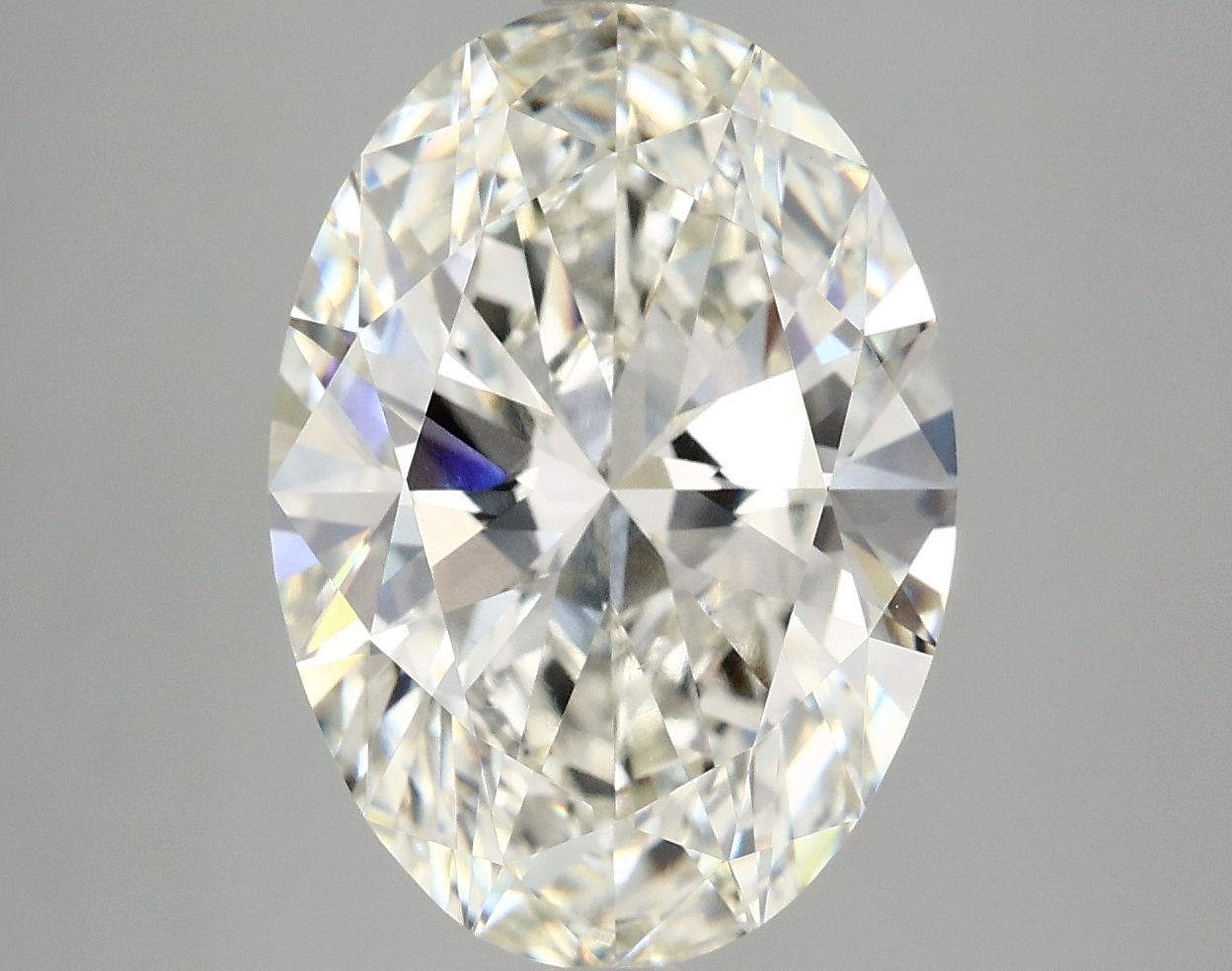 5.03 ct. oval Lab Grown Diamond front image