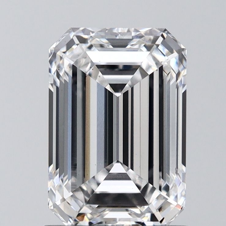 1.55 ct. emerald Lab Grown Diamond front image