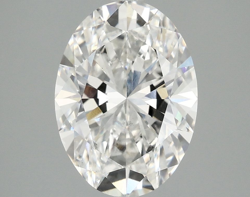 2.92 ct. oval Lab Grown Diamond front image